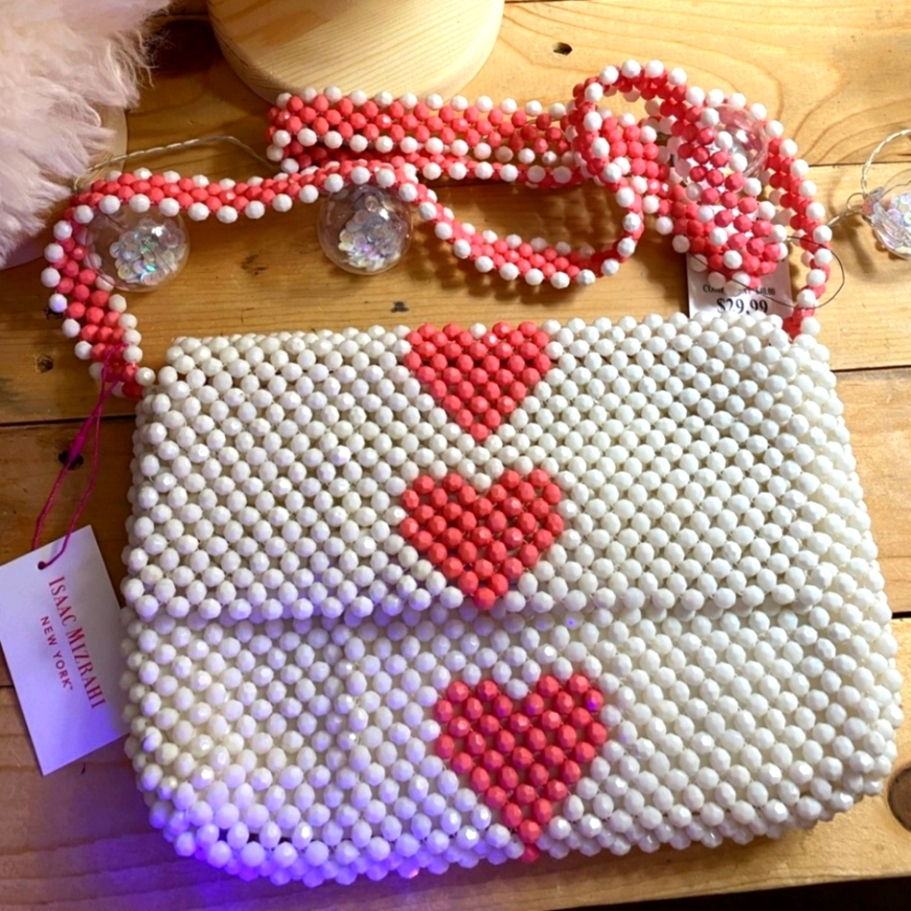 Isaac Mizrahi Whaite and pink